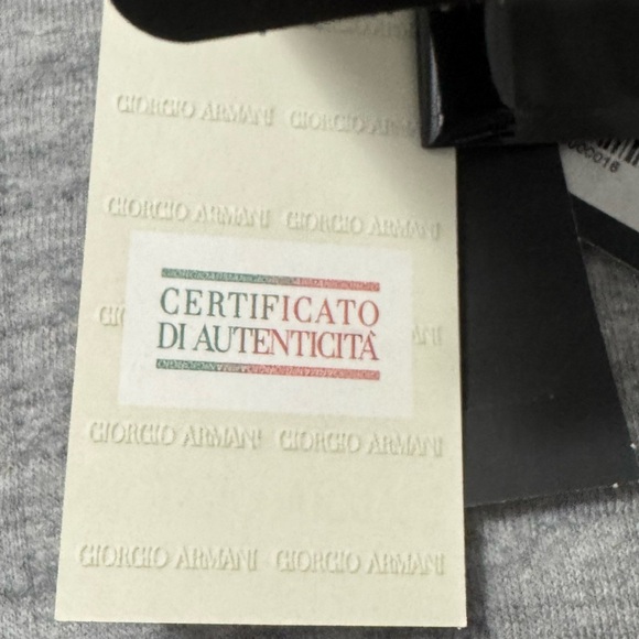 Emporio Armani Multicolour Checked High-Waisted Wide Leg Trousers Size 4 - Picture 12 of 14